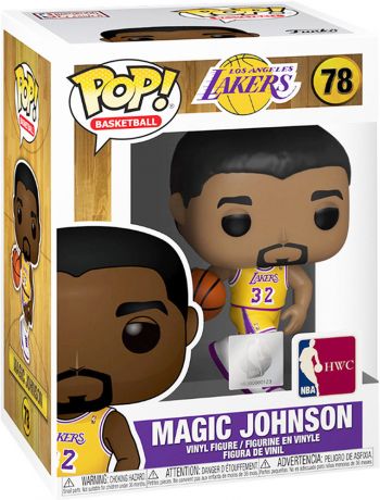 Figurine Funko Pop NBA #78 Magic Johnson (Lakers home)