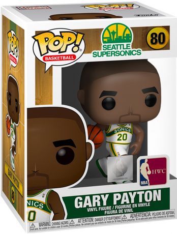Figurine Funko Pop NBA #80 Gary Payton (Sonics home)