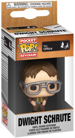 Figurine Funko Pop The Office Dwight Schrute - Porte-clés