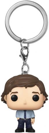 Figurine Funko Pop The Office Jim Halpert - Porte-clés