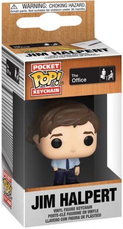 Figurine Funko Pop The Office Jim Halpert - Porte-clés