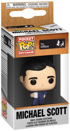 Figurine Funko Pop The Office Michael Scott - Porte-clés