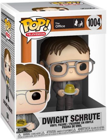 Figurine Funko Pop The Office #1004 Dwight Schrute avec Agrafeuse