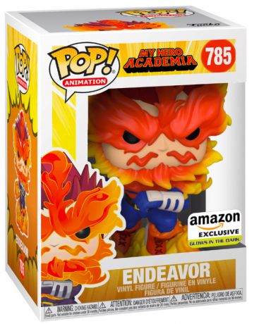 Figurine Funko Pop My Hero Academia #785 Endeavor - Brillant dans le noir