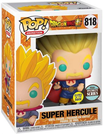 Figurine Funko Pop Dragon Ball Super #818 Super Saiyan Hercule - Glows in the Dark