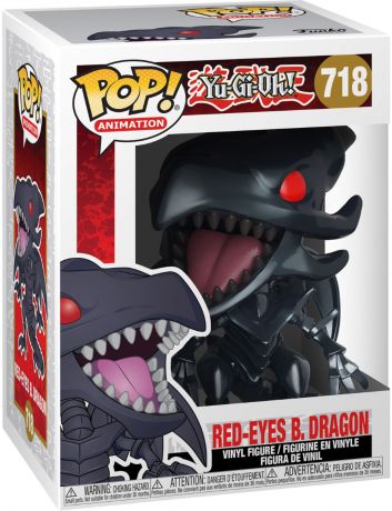 Figurine Funko Pop Yu-Gi-Oh! #718 Red-Eyes Black Dragon
