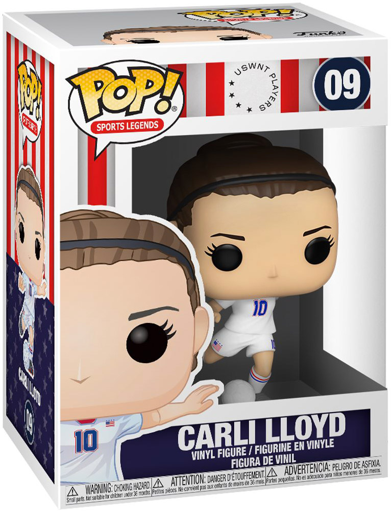 Figurine Pop Légendes Sportives 9 pas cher Carli Lloyd