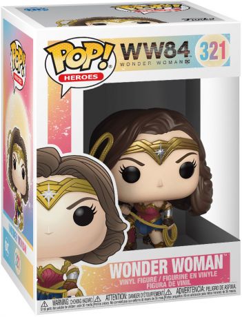Figurine Funko Pop Wonder Woman 1984 - WW84 #321 Wonder Woman - Métallique