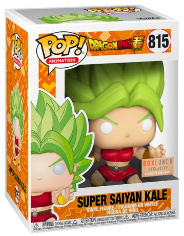 Figurine Funko Pop Dragon Ball Super #815 Super Saiyan Kale - Glows in the Dark