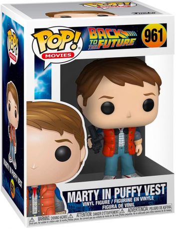 Figurine Funko Pop Retour vers le Futur #961 Marty en Doudoune