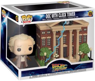 Figurine Funko Pop Doc Et Einstein - Retour Vers Le Futur #972 - Très Bon état