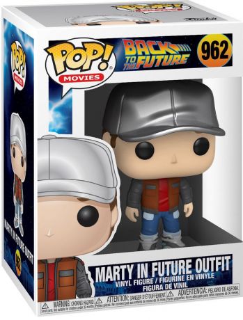 Figurine Funko Pop Retour vers le Futur #962 Marty en Tenue du Future