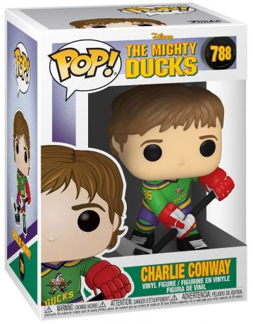 Figurine Funko Pop Mighty Ducks [Disney] #788 Charlie Conway