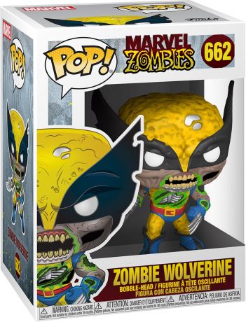 Figurine Funko Pop Marvel Zombies #662 Wolverine en Zombie