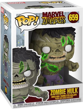 Figurine Funko Pop Marvel Zombies #659 Hulk en Zombie