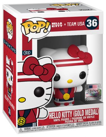 Figurine Funko Pop Sanrio #36 Hello Kitty (Médaille d'Or)