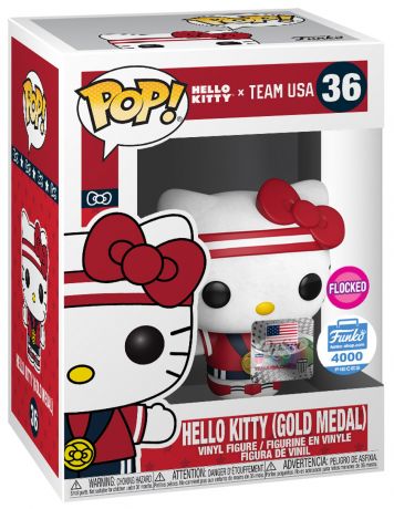 Figurine Funko Pop Sanrio #36 Hello Kitty (Médaille d'Or) - Floqué