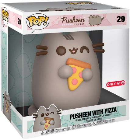 Figurine Funko Pop Pusheen #29 Pusheen avec Pizza - 25 cm