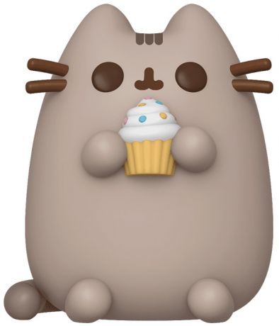 Figurine Funko Pop Pusheen #28 Pusheen avec Cupcake