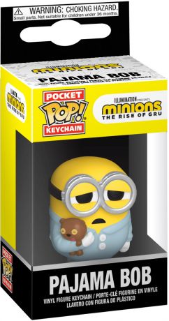 Figurine Funko Pop Les Minions 2 : Il était une fois Gru Pajama Bob - Porte-clés