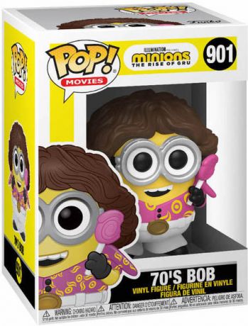 Figurine Funko Pop Les Minions 2 : Il était une fois Gru #901 70'S Bob