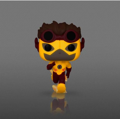 Figurine Funko Pop Flash [DC]  #320 Kid Flash - Brillant dans le noir [Chase]