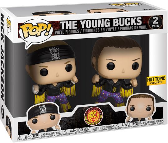 Figurine Funko Pop Bullet Club Les Young Bucks