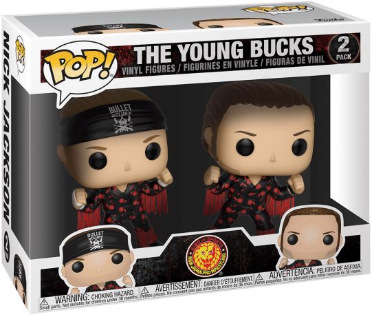 Figurine Funko Pop Bullet Club Les Young Bucks