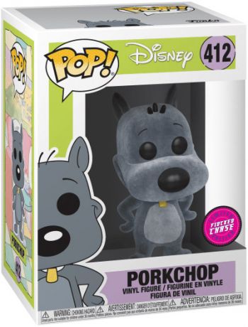 Figurine Funko Pop Doug [Disney] #412 Porkchop - Floqué [Chase]