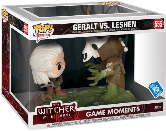 Figurine Funko Pop The Witcher 3: Wild Hunt #555 Geralt vs Leshen