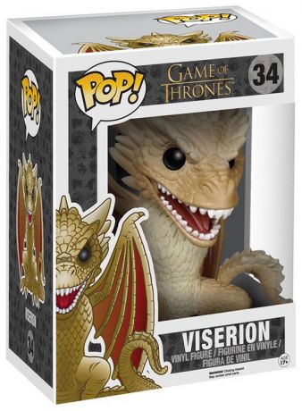 Figurine Funko Pop Game of Thrones #34 Viserion - 15 cm 