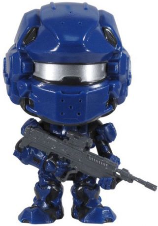 Figurine Funko Pop Halo #05 Spartan Warrior Bleu