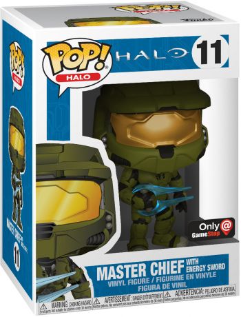 Figurine Funko Pop Halo #11 Master Chief avec Epée d'Energie