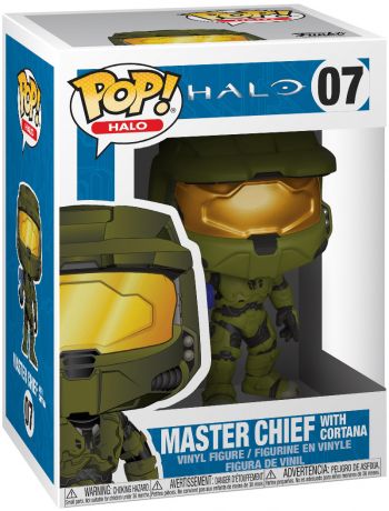 Figurine Funko Pop Halo #07 Master Chief avec Cortana