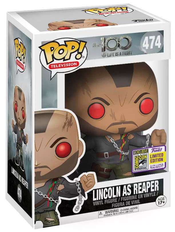 Figurine Pop Les 100 474 pas cher Lincoln en Faucheur