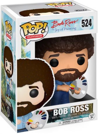 Figurine Funko Pop Bob Ross #524 Bob Ross