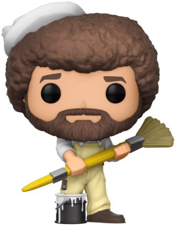 Figurine Funko Pop Bob Ross #559 Bob Ross avec Pinceau