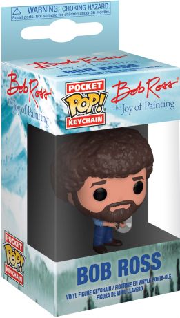 Figurine Funko Pop Bob Ross Bob Ross - Porte-clés