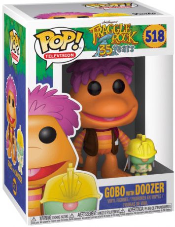 Figurine Funko Pop Fraggle Rock #518 Gobo avec Doozer