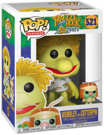 Figurine Funko Pop Fraggle Rock #521 Wembley avec Coterpin