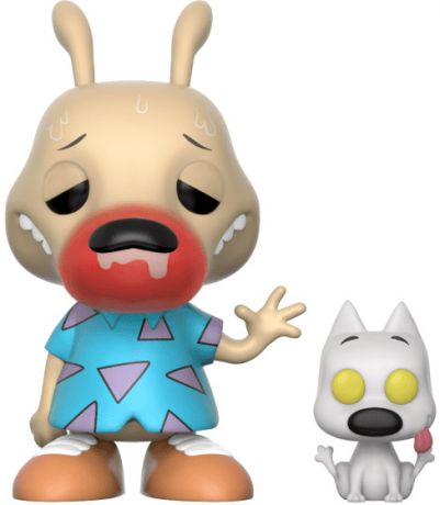 Figurine Funko Pop Rocko's Modern Life #320 Rocko avec Spunky [Chase]