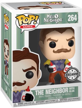 Figurine Funko Pop Hello Neighbor #264 Le Voisin avec Colle