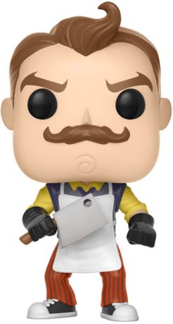 Figurine Funko Pop Hello Neighbor #265 Le Voisin avec Tablier et Couperet