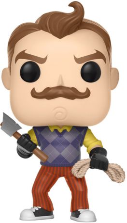 Figurine Funko Pop Hello Neighbor #262 Le Voisin avec Hache et Corde