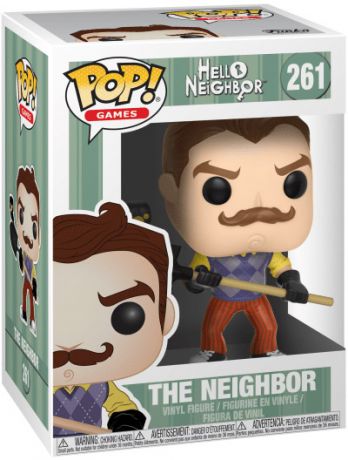 Figurine Funko Pop Hello Neighbor #261 Le Voisin avec Pelle