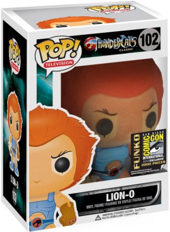 Figurine Funko Pop Cosmocats #102 Lion-O - Métallique & Floqué