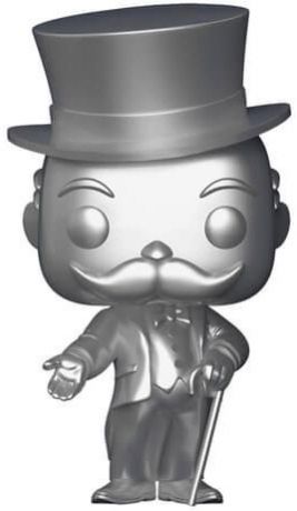 Figurine Funko Pop Monopoly #01 M. Monopoly - Argent