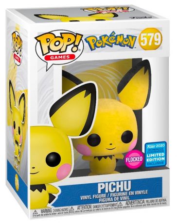 Figurine Funko Pop Pokémon #579 Pichu - Flocked