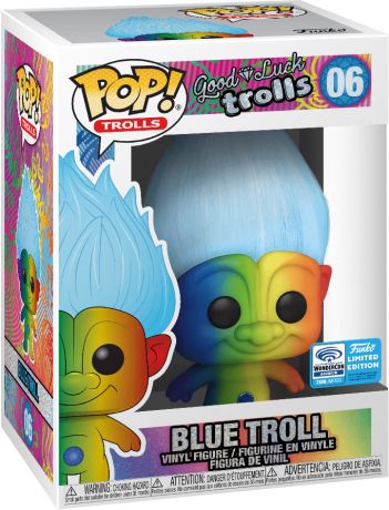 Figurine Funko Pop Les Trolls #06 Troll Bleu