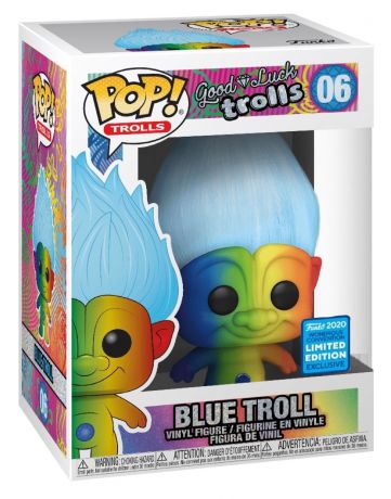 Figurine Funko Pop Les Trolls #06 Troll Bleu